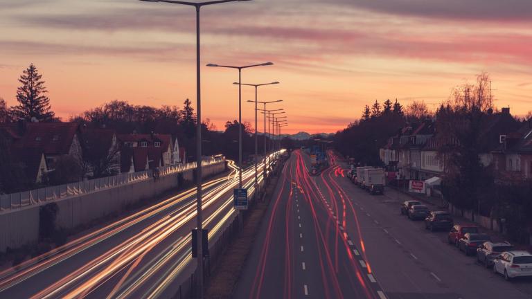 Quartier ville route